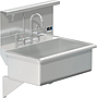 BLANCO 28 X 16 SCRUB UP SINK DECK W / WRIST BLADE HANDLES