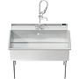 UTILITY SINK 48 X 24 W / PULL DOWN SPRAYER