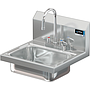 COMAL 14 X 10 X 5 HANDSINK WITH DECK FAUCET