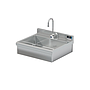 BRAZOS 16GA 20 X 14 X 5 HANDSINK W / DECK ELECTRONIC FAUCET