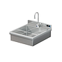 BRAZOS 16GA 17 X 17 X 5 HANDSINK W / DECK ELECTRONIC FAUCET